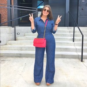 Madewell Chambray Jumpsuit